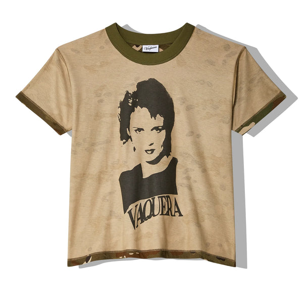 VAQUERA - Women's Inside Out T-Shirt - (Olive)
