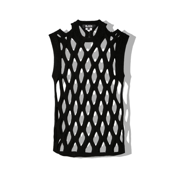 BLACK Comme Des Garçons - Cut Out Vest - (1 Black)