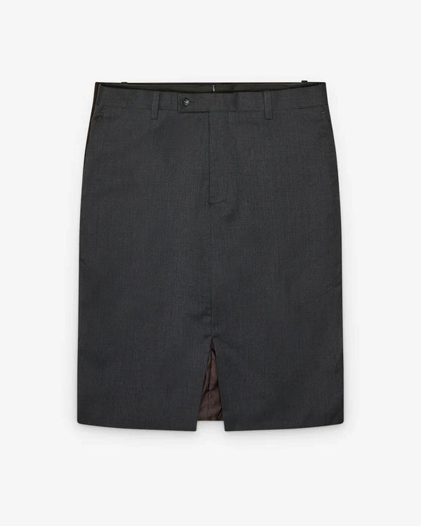 HODAKOVA_HODAKOVA - Women's Double Suit Skirt Midi - (Black)_SKIRTS