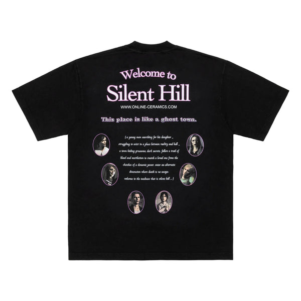 Online Ceramics_Online Ceramics - Welcome To Silent Hill S/S Tee - (Black)_TEES