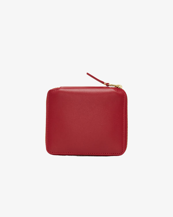 CDG Wallet - Classic Big U-Zip - (Red)