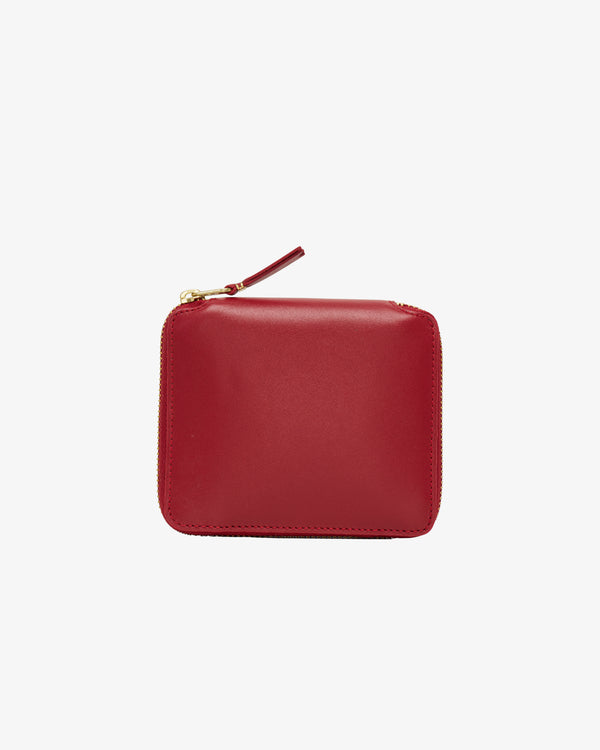 CDG Wallet_CDG Wallet - Classic Big U-Zip - (Red)_WALLETS