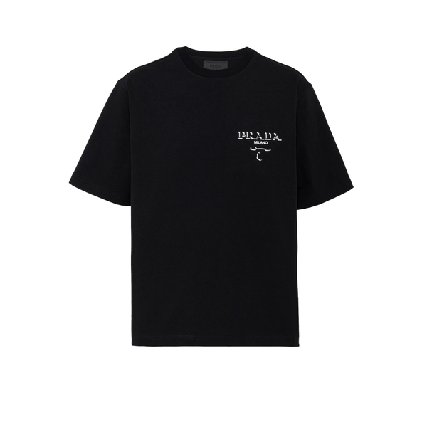 PRADA - Men's Jersey Logo - (Black)