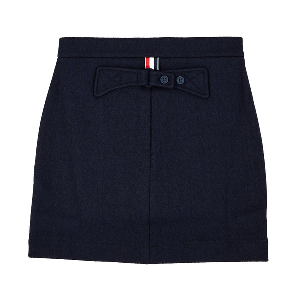 THOM BROWNE - Women's Mini Skirt - (Navy)