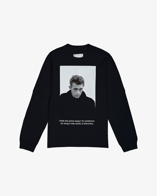 SACAI - Men's James Dean L/S T-Shirt - (Black001)