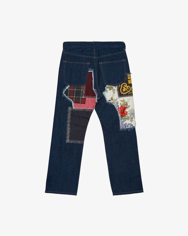 Junya Watanabe Man_Junya Watanabe Man  - Men's Patchwork Pants - (Denim1)_PANTS