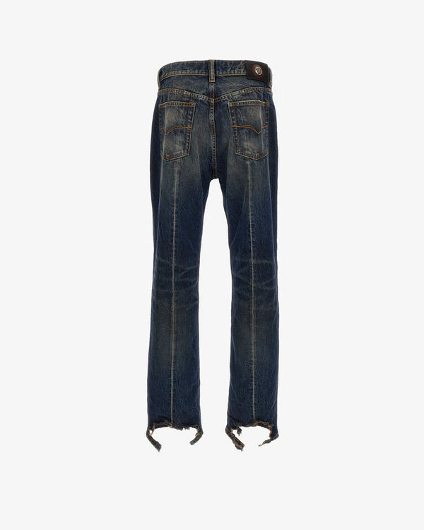 VERSACE_VERSACE - Men's Pant Denim Non-Stretch Dirty Wash - (Denim)_JEANS