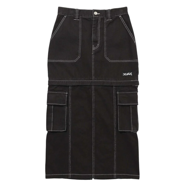 X-GIRL - Convertible Skirt - (10 Black)