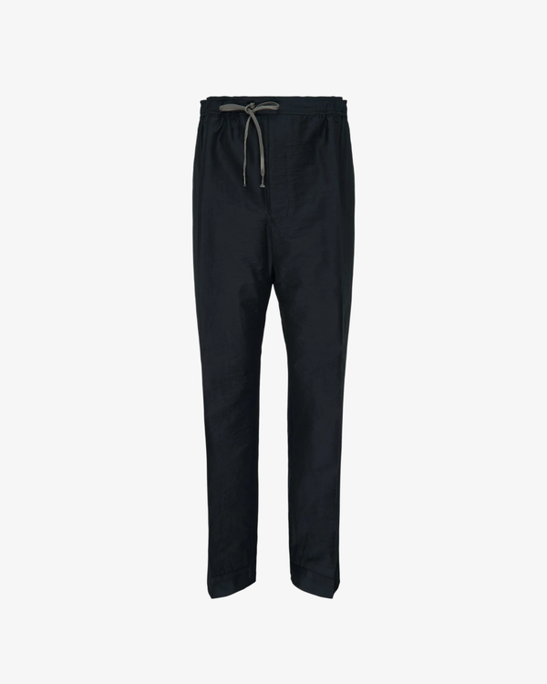 Maison Margiela - Women's Drawstring Trousers - (Dark Blue)