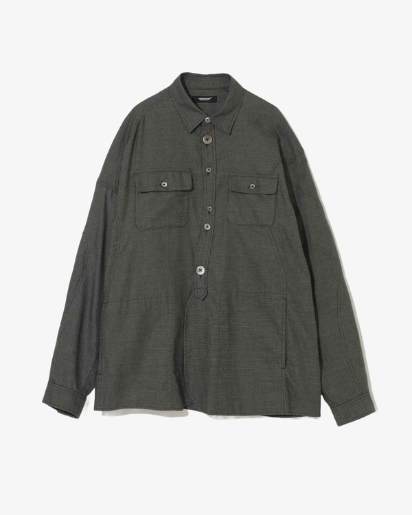 Undercover_UNDERCOVER - Men's Shirt - (Charcoal)_SHIRTS