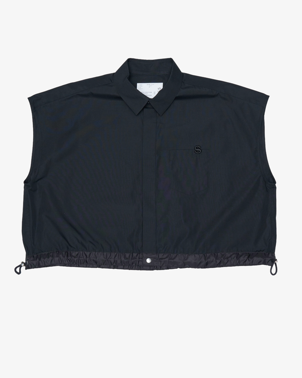 SACAI - Women's S Cotton Poplin Shirt - (Black)