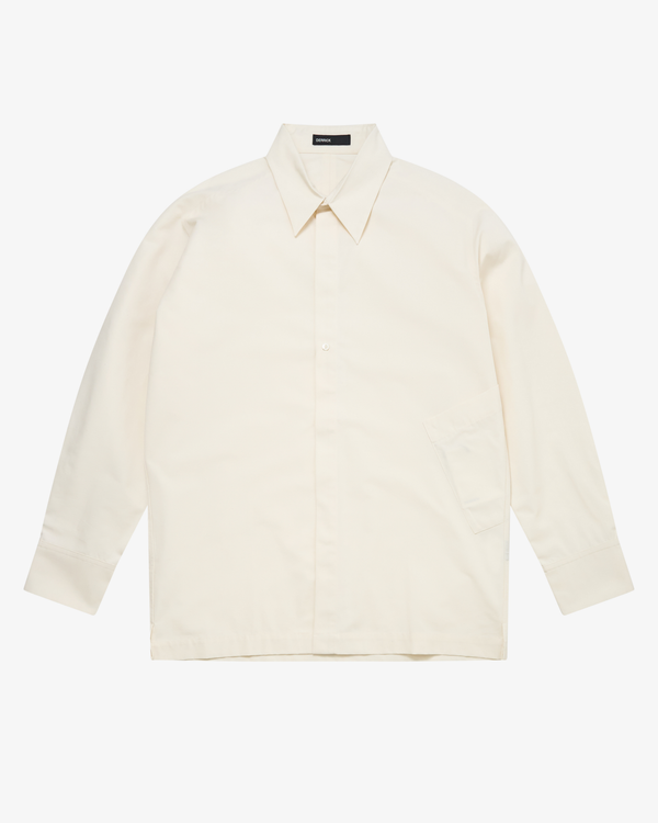 DERRICK_DERRICK - Men's Relay Shirt - (Ivory)_SHIRTS