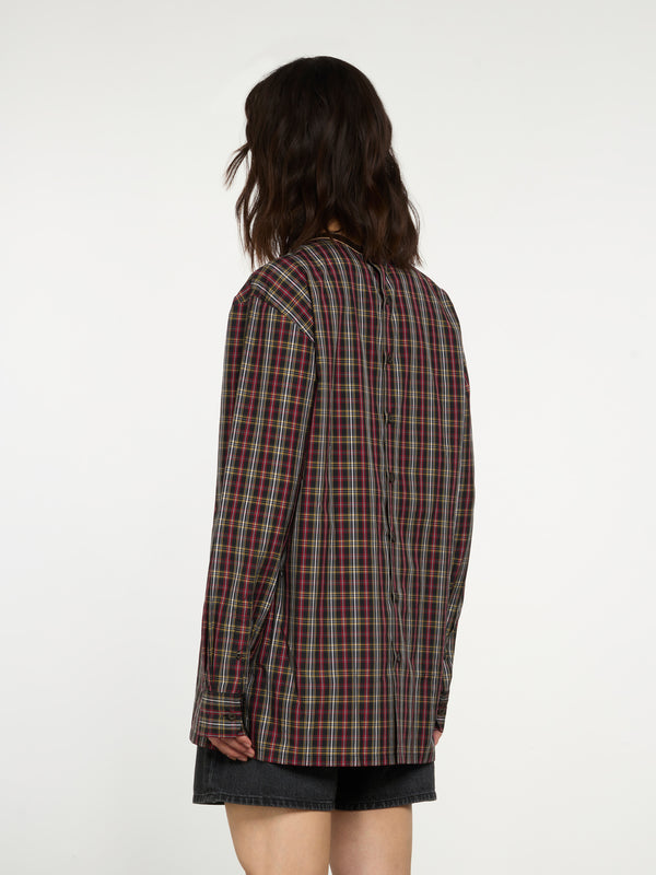Prada_PRADA - Men's Cotton Shirt - (Checks)_SHIRTS