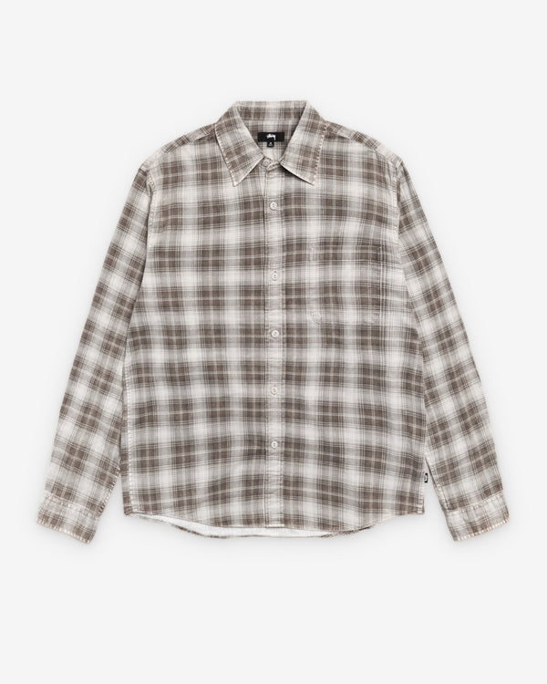 Stüssy - Men's Dax Plaid Shirt - (Brown)