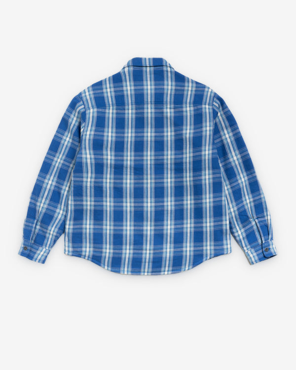 Stüssy  - Men's Lau Plaid Shirt Jacket - (Blue)