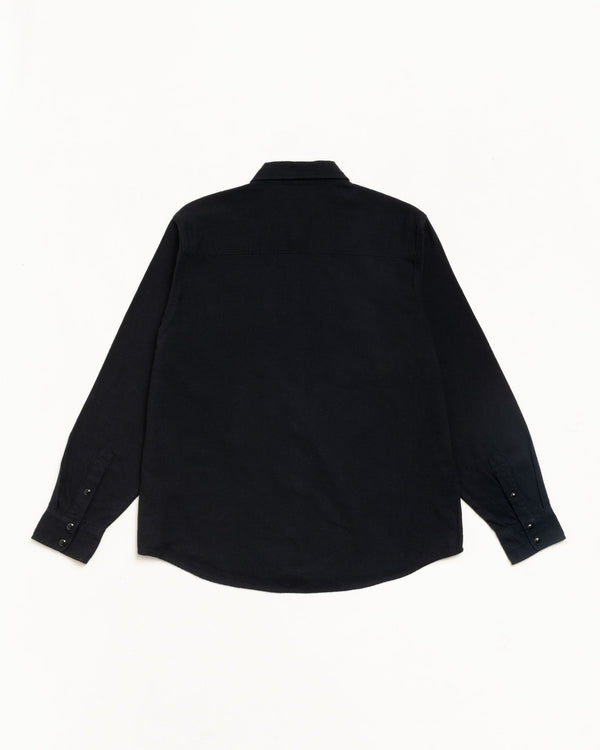 Stüssy - Men's Cotton Silk Western Shirt - (Black)