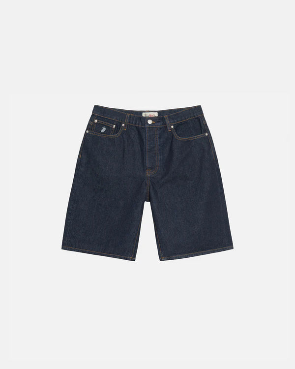 Stüssy - Men's Big Ol Shorts Denim - (Rinsed Indigo)