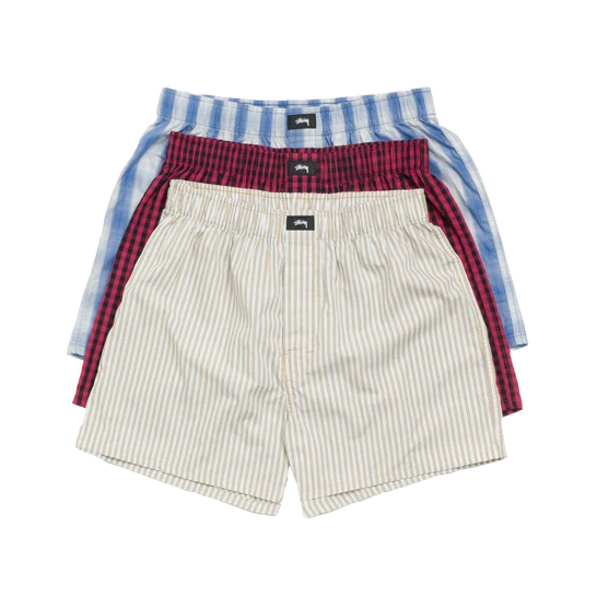 Stüssy - Men's Stussy Boxer Short- 3 Pack - (Multi)