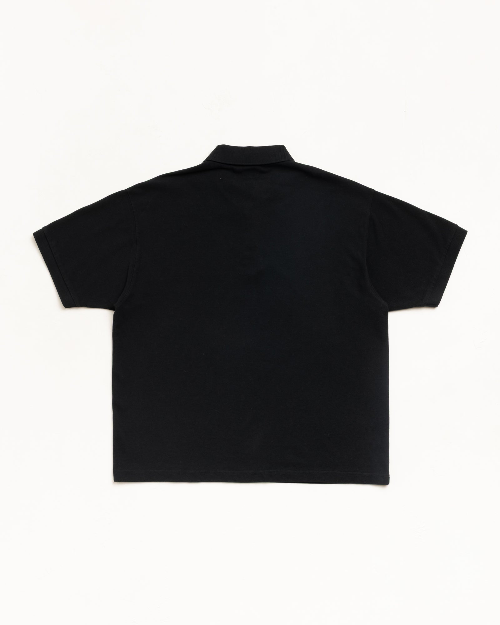 Stüssy: Men's Classic Pique Polo (Black) | DSMS E-SHOP