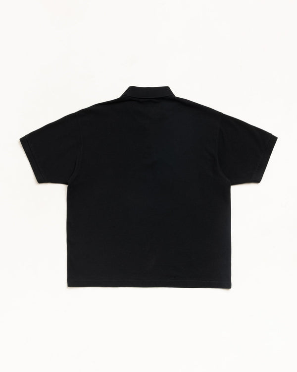 Stüssy - Men's Classic Pique Polo - (Black)
