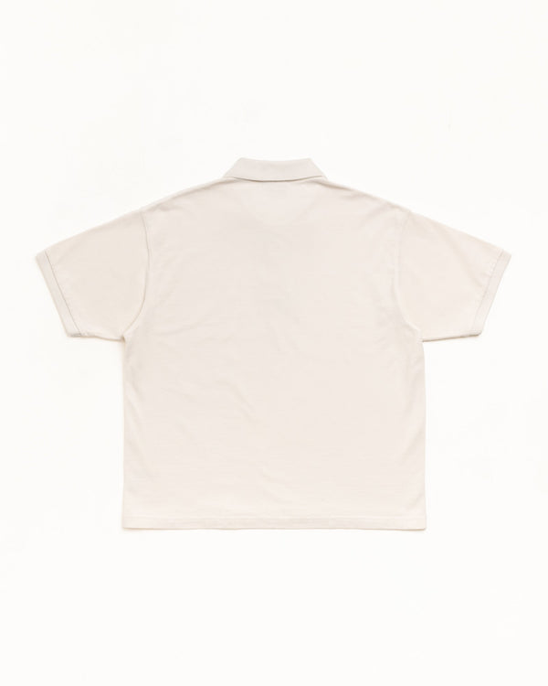 Stüssy - Men's Classic Pique Polo - (Off White)