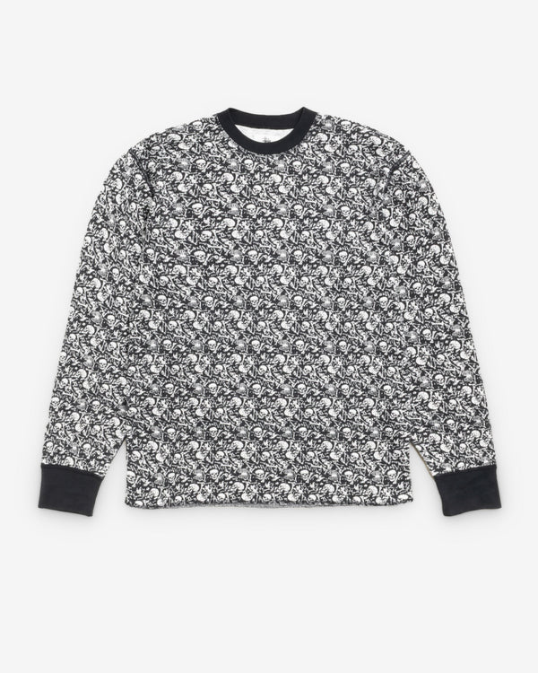 Stussy - Men's Pigment Dyed Long Sleeve Thermal - (Bones)