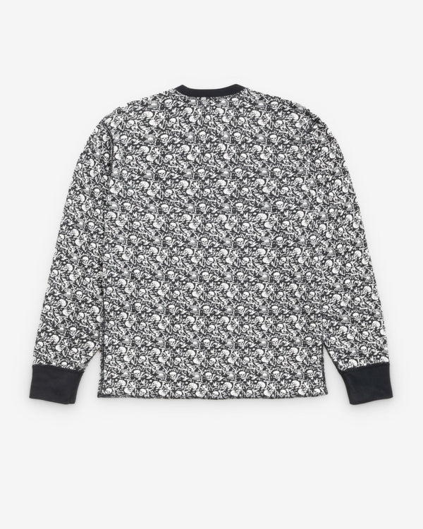 Stussy - Men's Pigment Dyed Long Sleeve Thermal - (Bones)