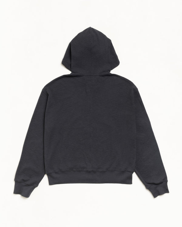 Stüssy - Men's Light Weight Thermal Hood - (Faded Black)