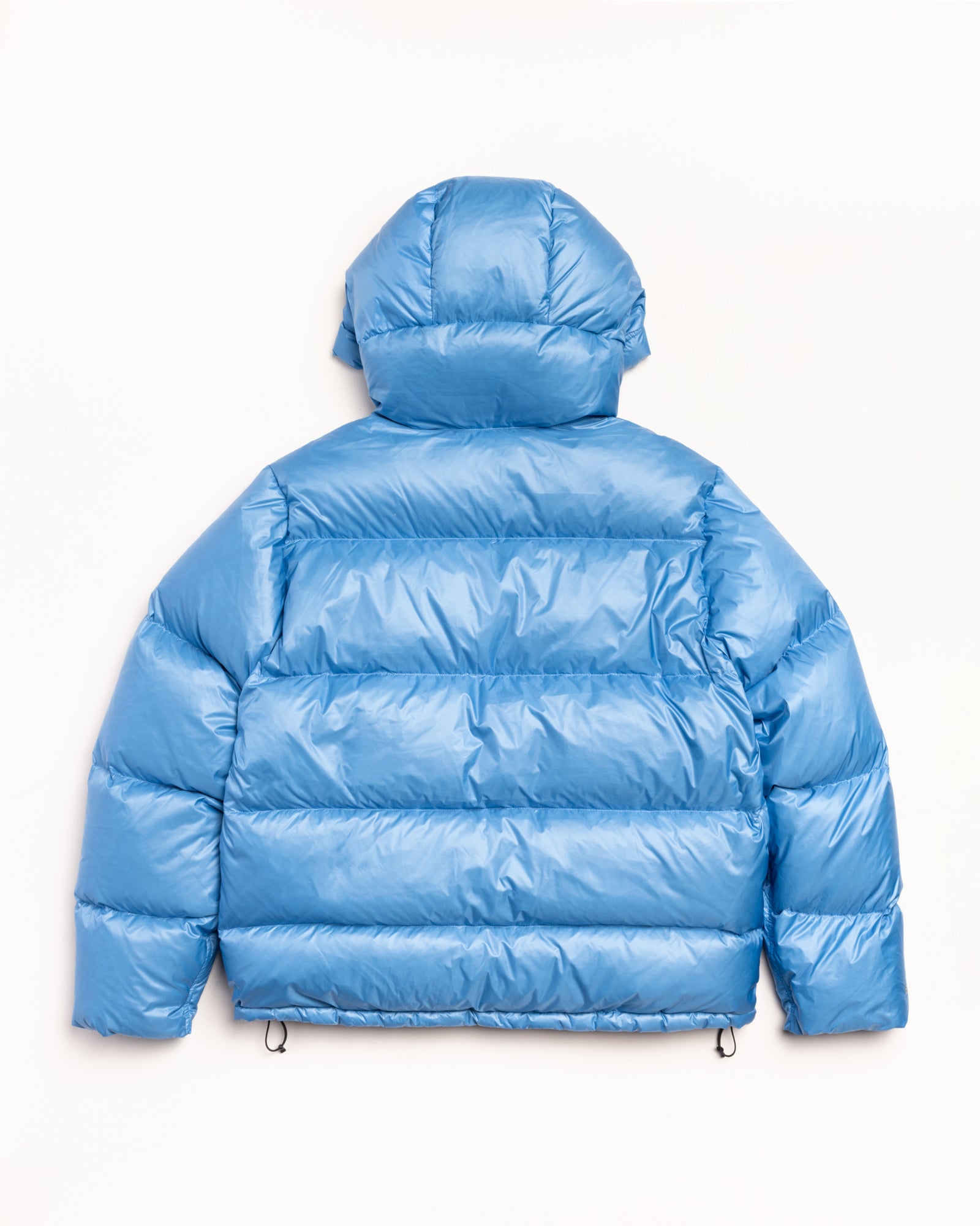 Stüssy: Men's Micro Ripstop Down Parka (Blue) | DSMS E-SHOP