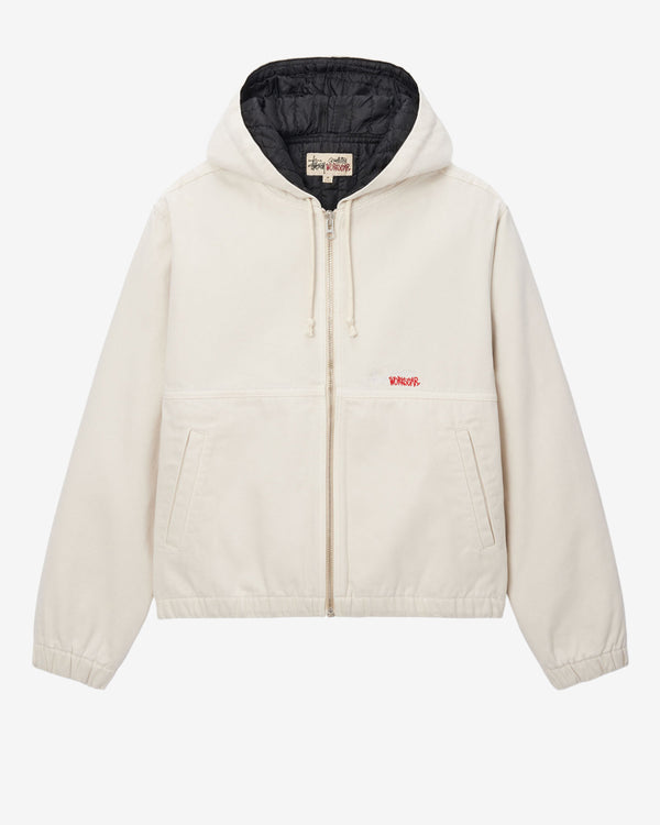 Stüssy - Men's Work Jacket Insulated Canvas - (Bone)