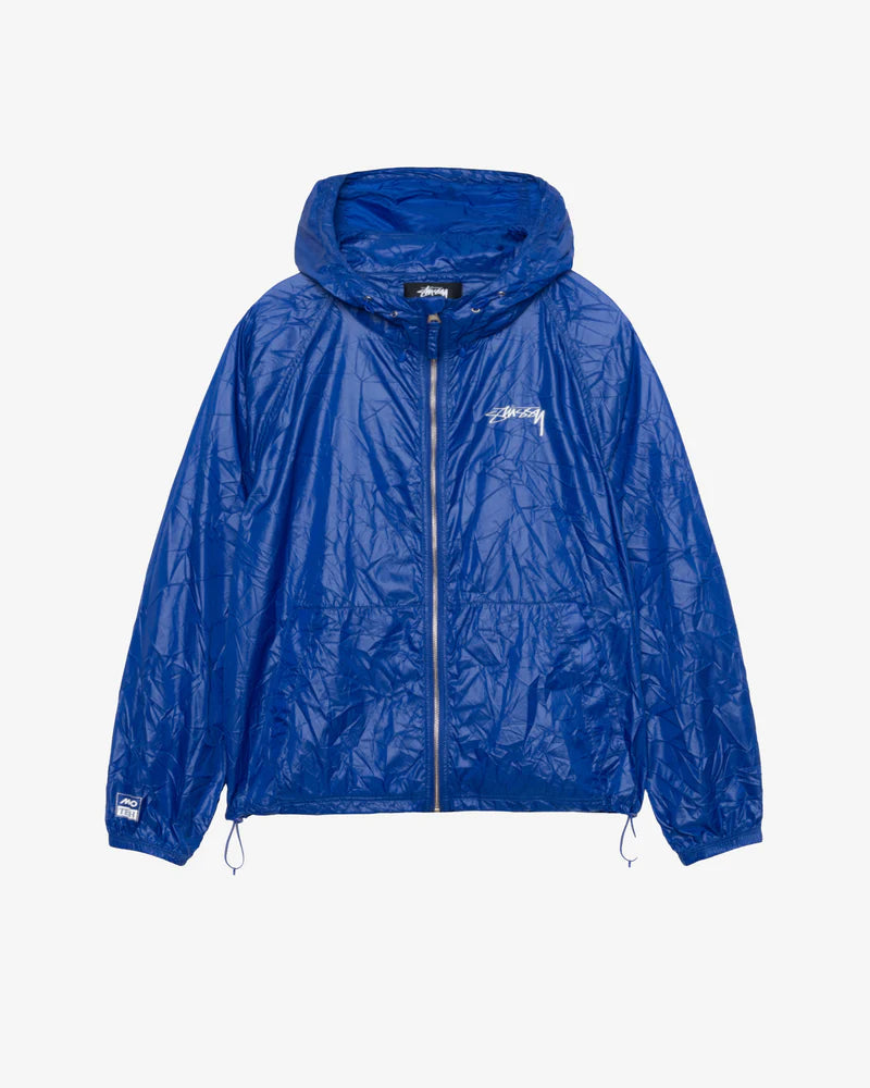 Stüssy: Men's Beach Shell Wrinkled Nylon (Royal) | DSMS E-SHOP