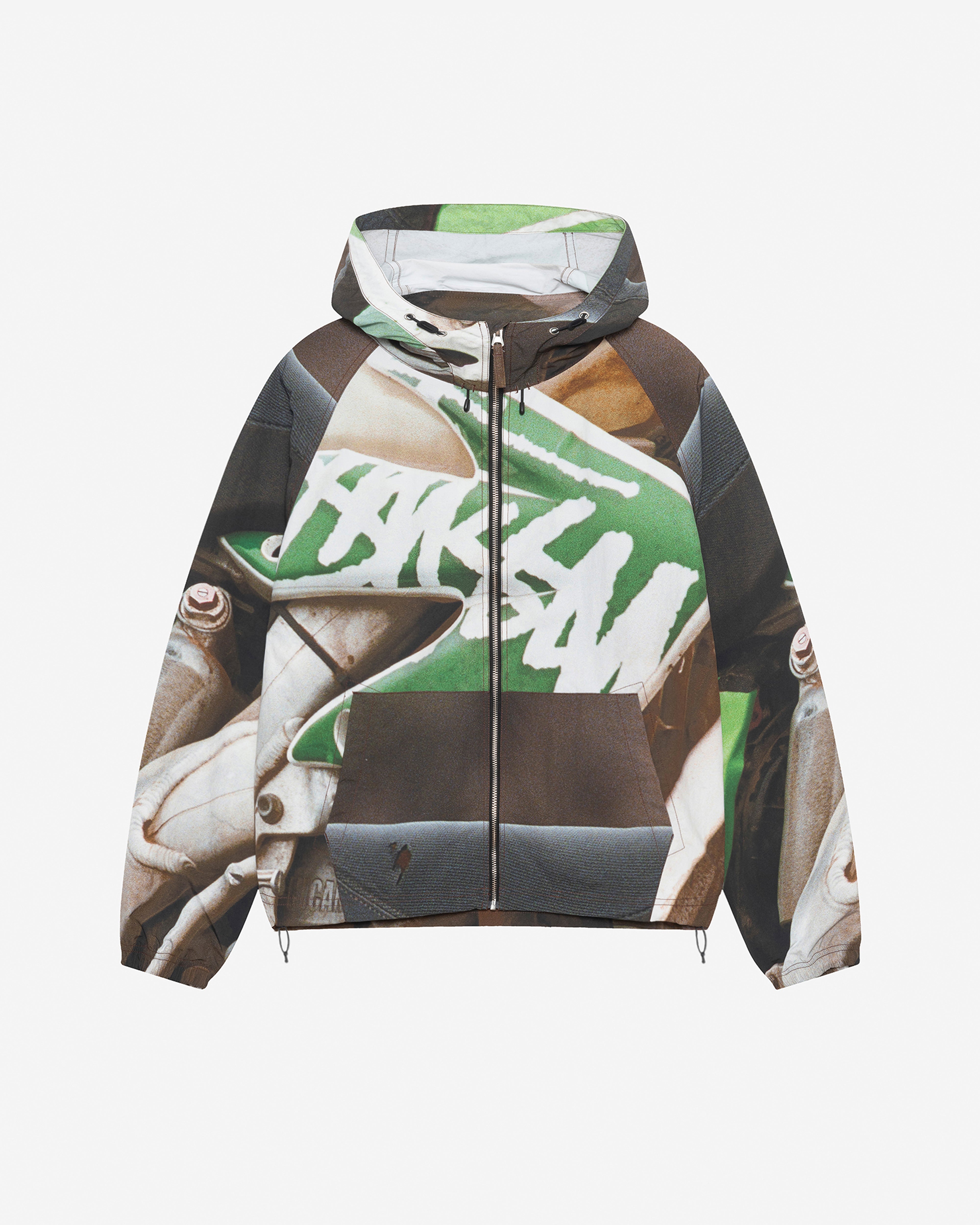 STUSSY Beach Shell Baja Print Multi - ジャケット・アウター