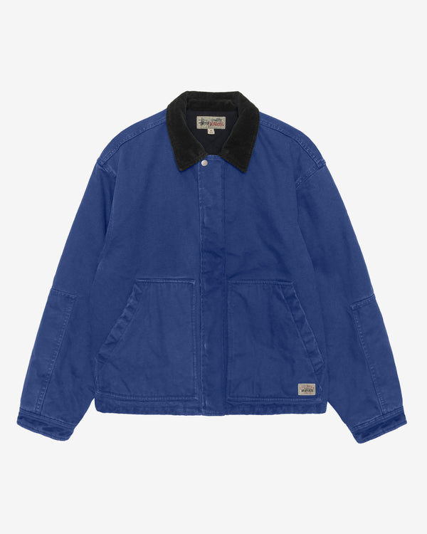 Stüssy - Men's Workgear Jacket - (Blue)