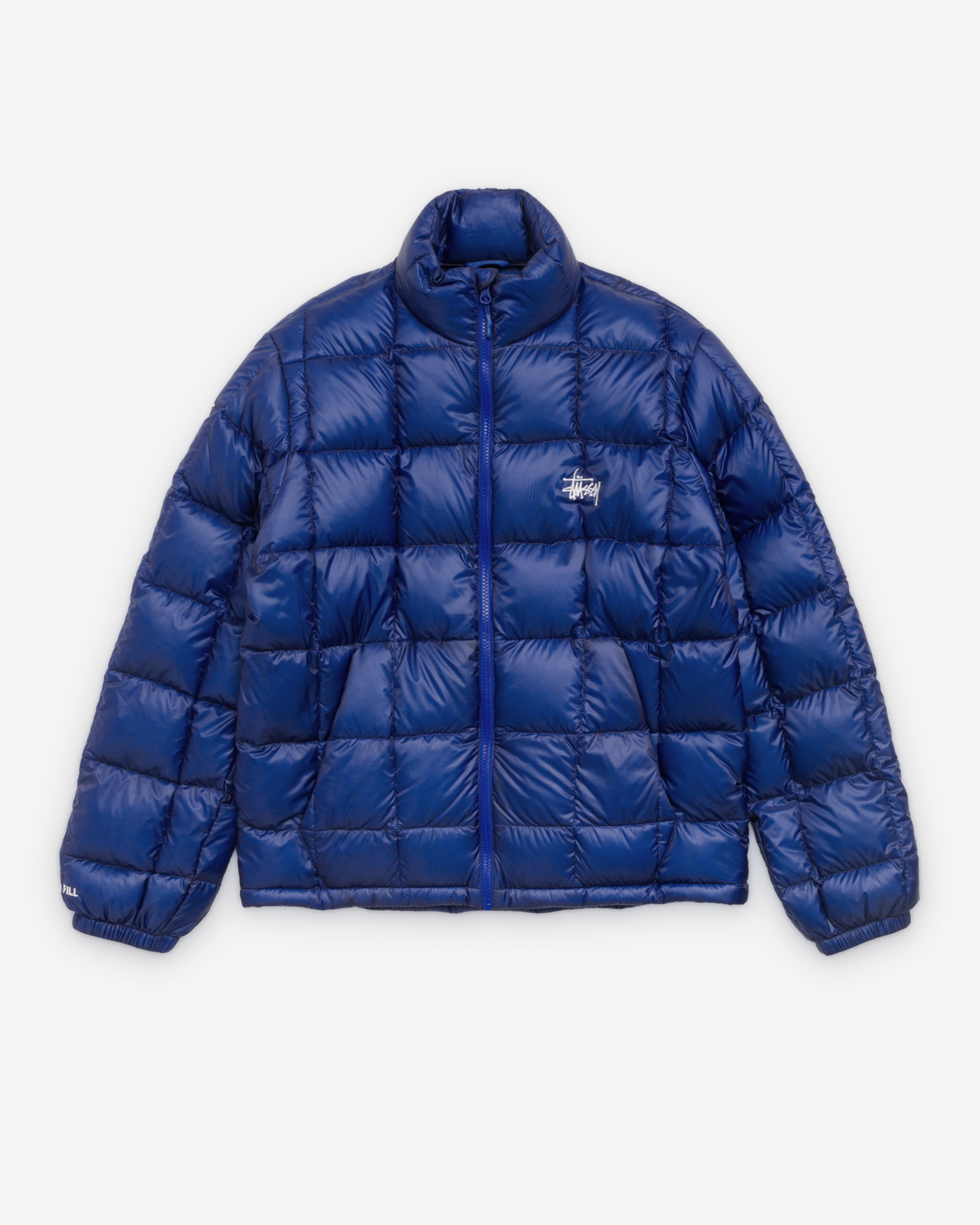 stussy MIDWEIGHT PUFFER もらな Stüssy: Men's Midweight Puffer (Blue) | DSMS E-SHOP