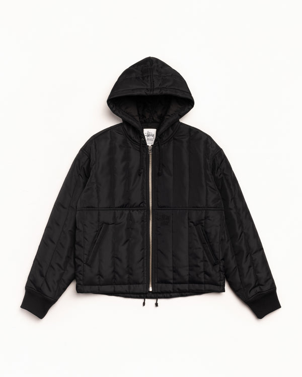 Stüssy - Men's Work Jacket Quilted Nylon - (Black)