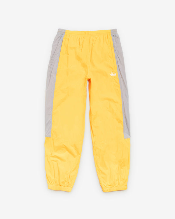 Stussy - Men's Nylon Track Pant - (Yellow)
