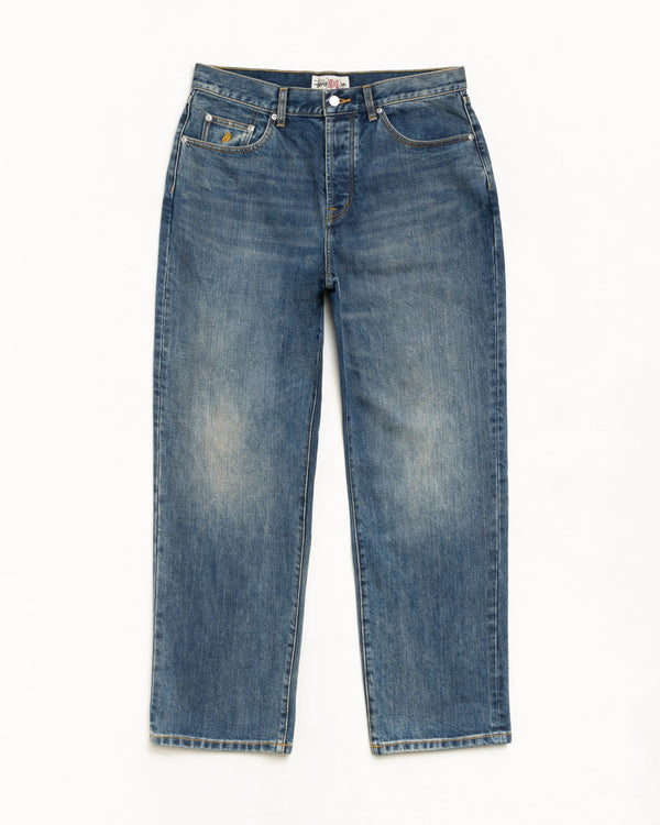 Stüssy - Men's Big Ol Jean Slub Denim - (Blue)