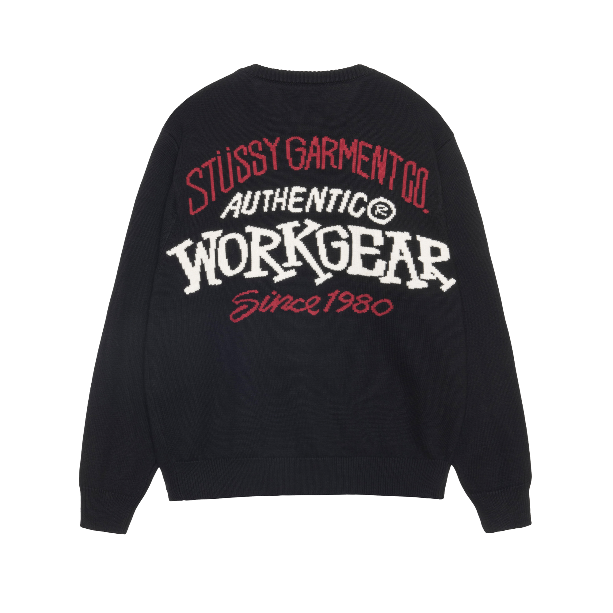 STÜSSY - Authentic Workgear Sweater - (Black)