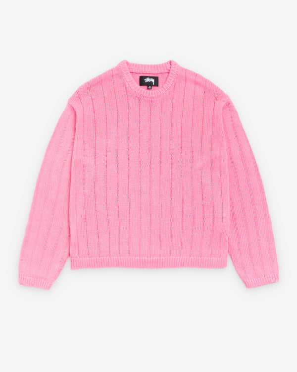 Stüssy - Men's Buana Lokgo Sweater - (Pink)