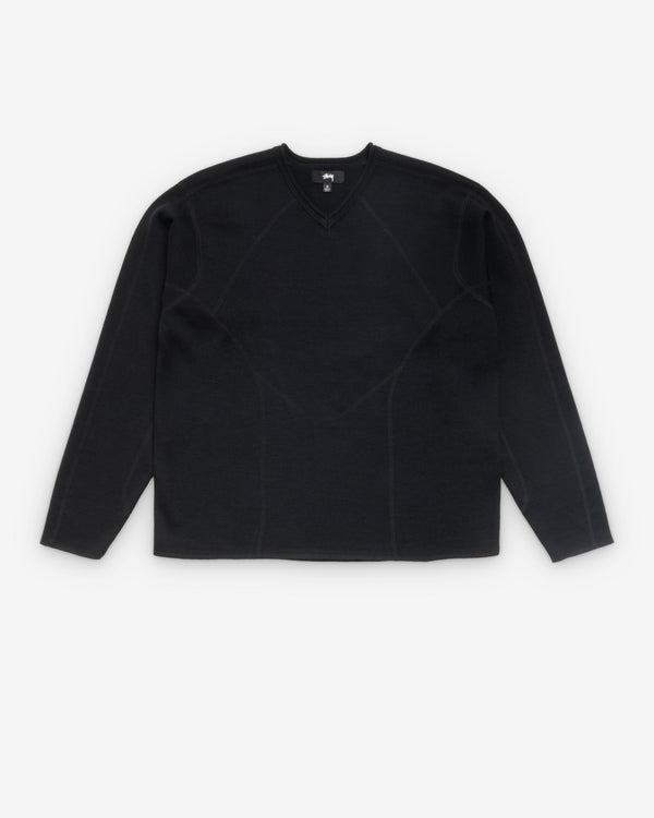 Stüssy - Men's Wave Knit Sweater - (Black)