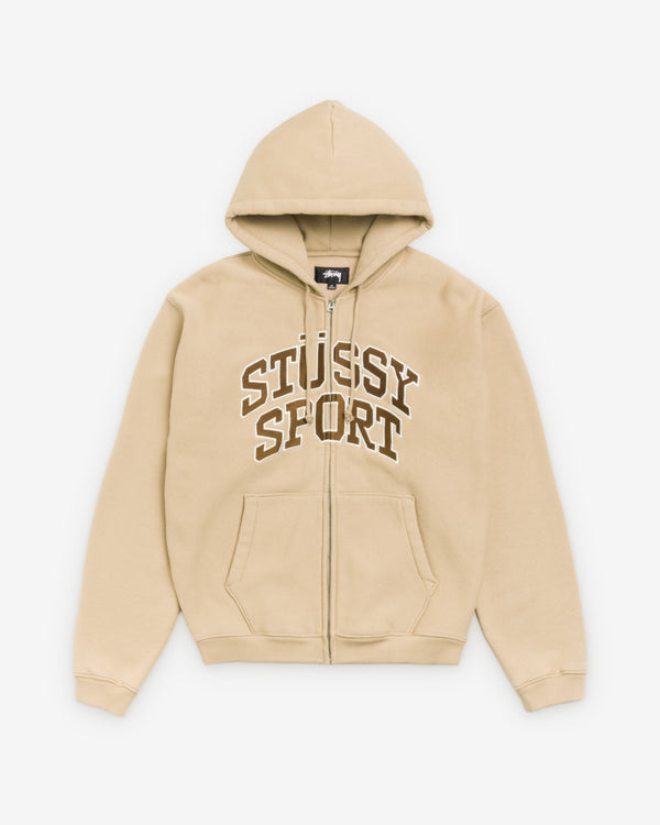 Stüssy - Men's Stussy Sport Zip Hood - (Tan)