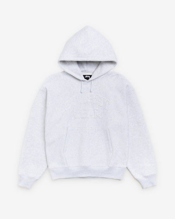 Stüssy  - Men's Gear Applique Hood - (Ash Heather)