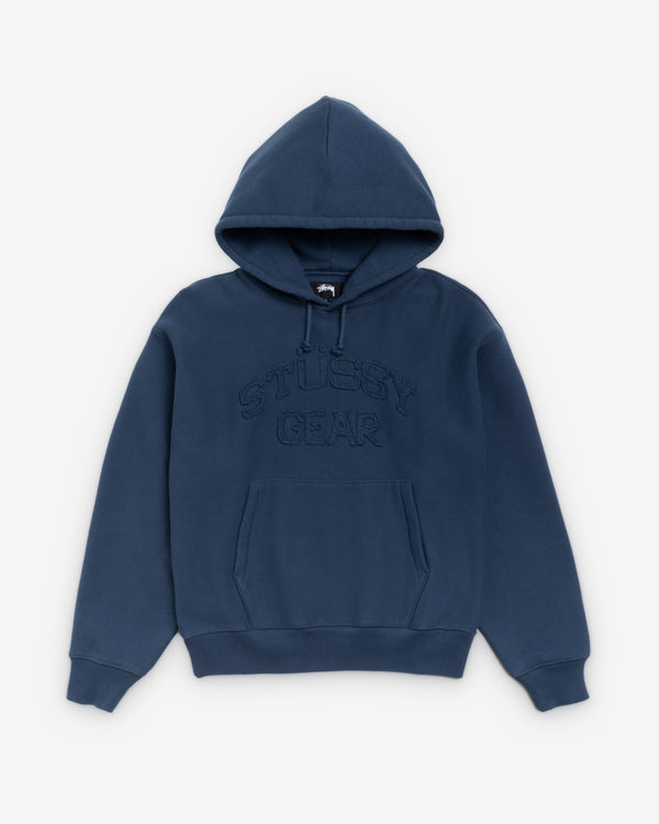 Stüssy  - Men's Gear Applique Hood - (Navy)