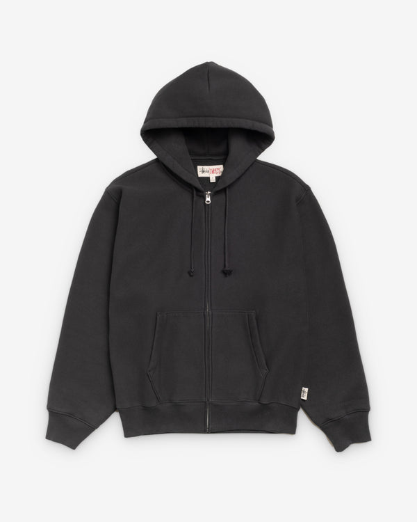 Stüssy  - Men's Sweats Zip Hoodie - (Black)