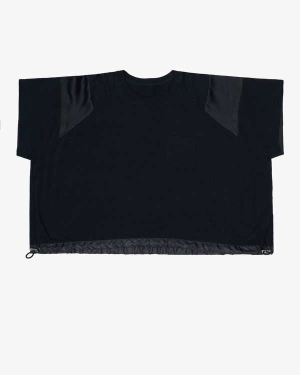 SACAI - Women's Cotton Jersey T-Shirt - (Black)