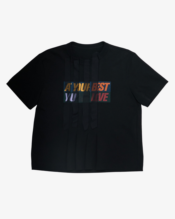 SACAI - Women's Print T-Shirt - (Black)