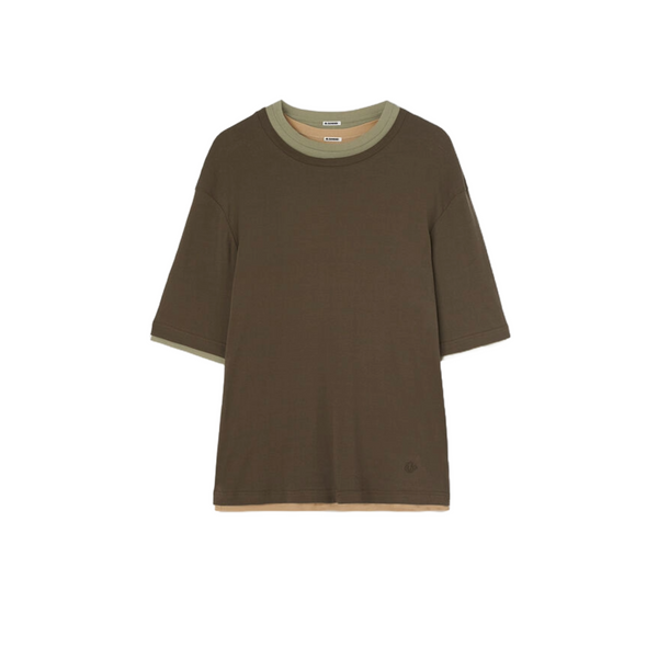 JIL SANDER - Men's Kit T-Shirt - (Brown)