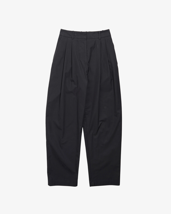 STUDIO NICHOLSON - Women's Double Pleat Pant - (Black)
