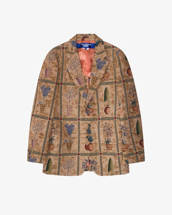 Junya Watanabe Man - Men's Gobelin Weave Blazer Jacket - (Print)