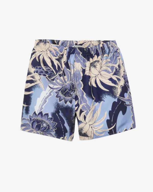 J.W. Anderson - Men's Hawaiian Print Swim Shorts - (Blue)